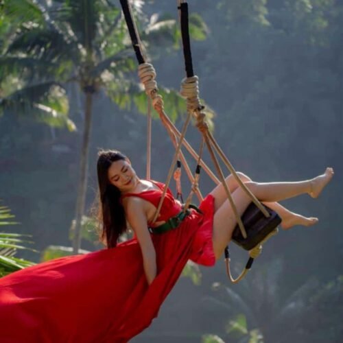 Jungle swing at Uma Ceking