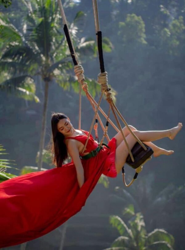 Jungle swing at Uma Ceking