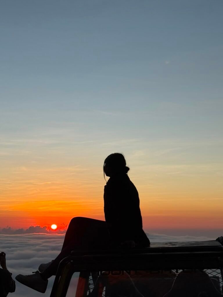 Sunrise over Mount Batur